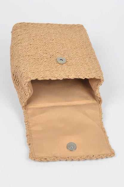 Woven Cotton Mini Backpack