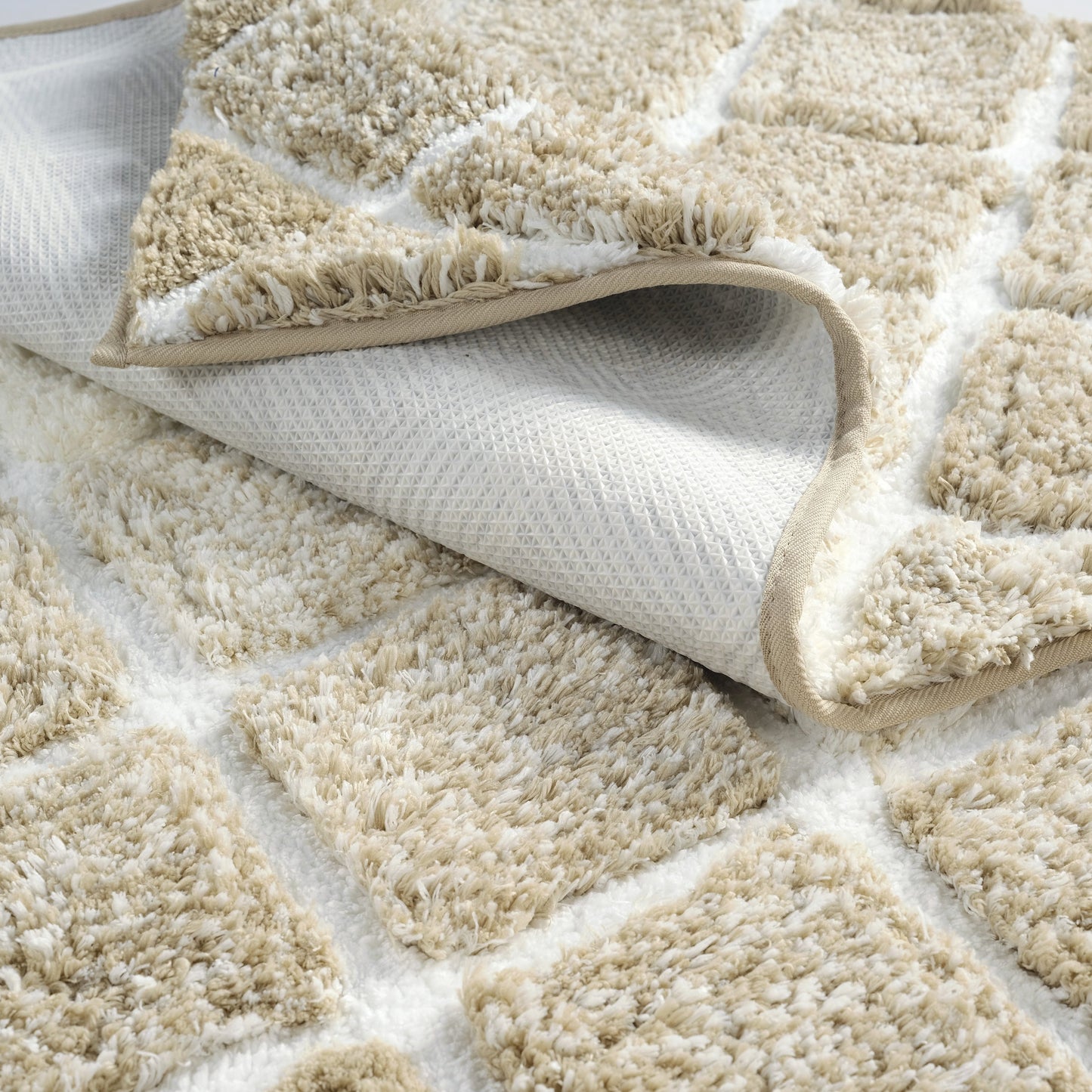 Kona Collection Spa Luxury Oversized Microfiber Bath Mats