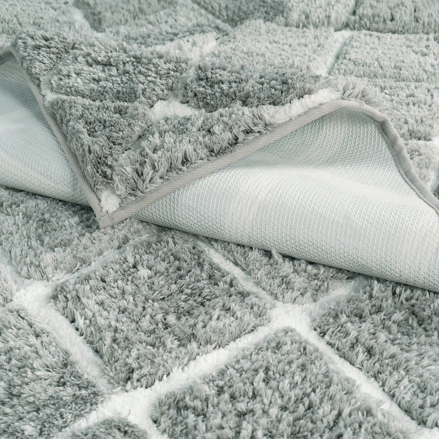 Kona Collection Spa Luxury Oversized Microfiber Bath Mats
