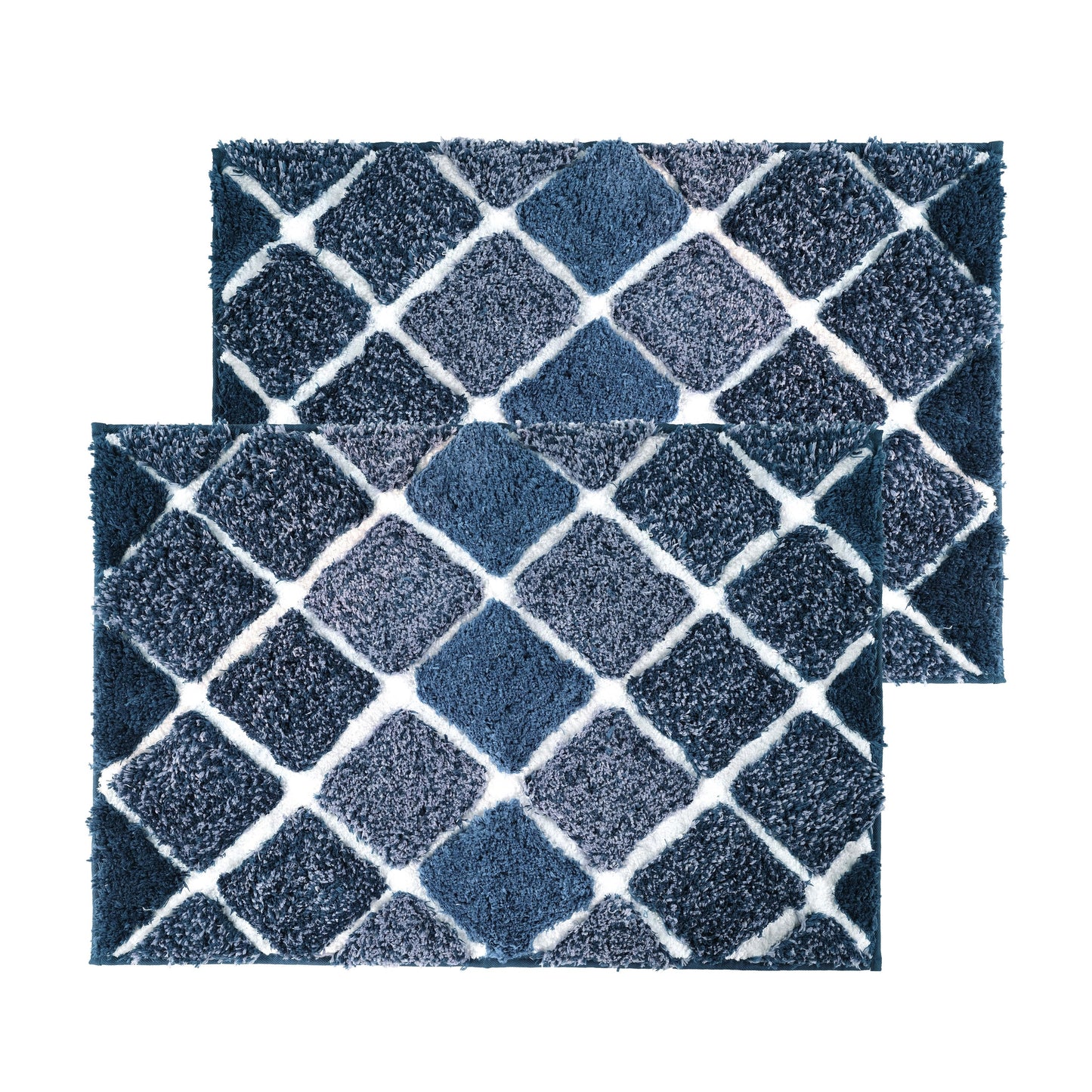 Kona Collection Spa Luxury Oversized Microfiber Bath Mats