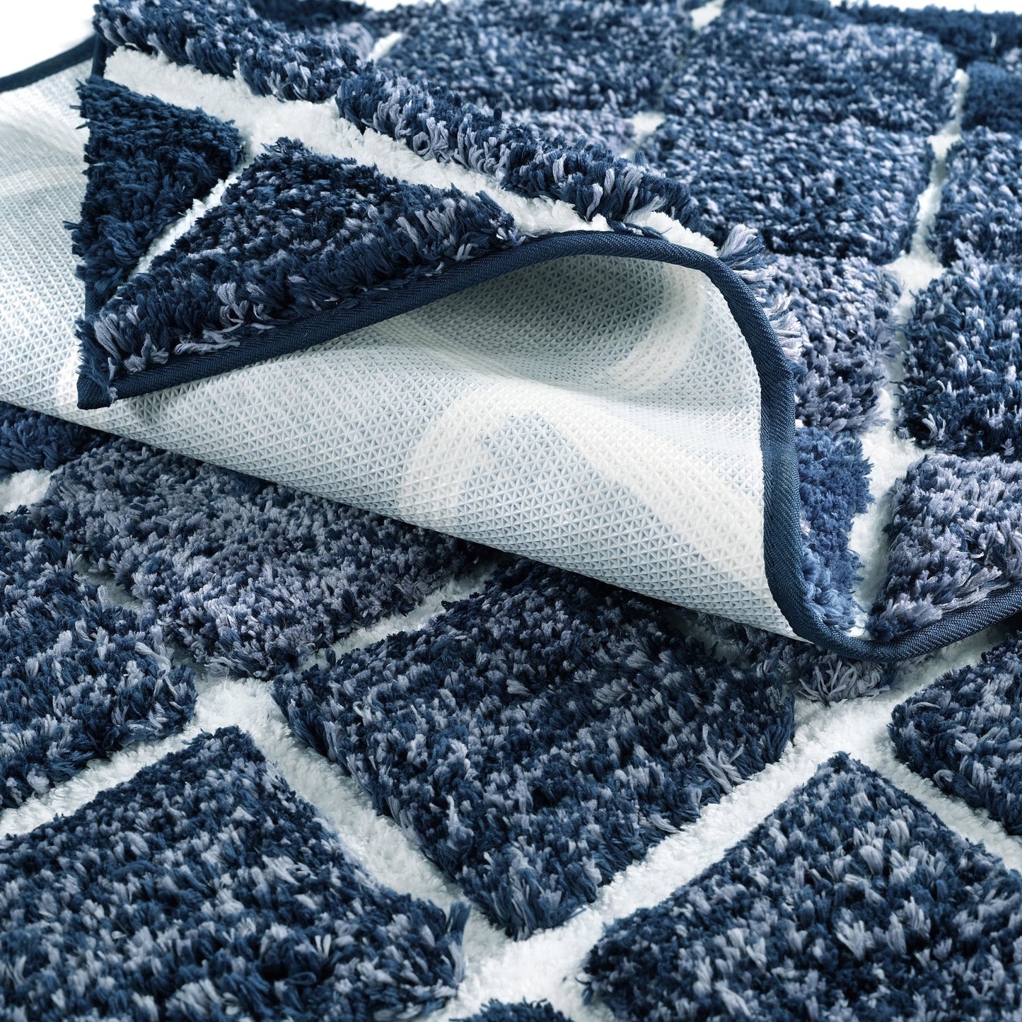 Kona Collection Spa Luxury Oversized Microfiber Bath Mats