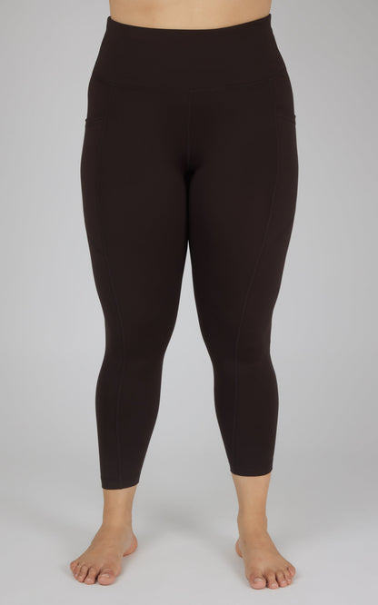 Plus Side Pocket Ankle Legging - Our Cafe Story