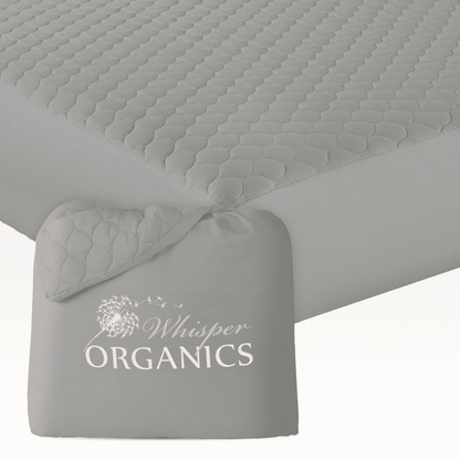 Organic Cotton Quilted Mattress Pad Protector
