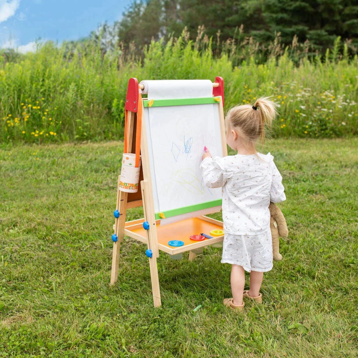 Tiny Land® 3-in-1 Art Easel for Kids