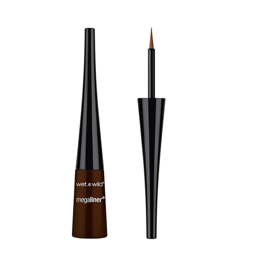 WET N WILD MegaLiner Liquid Eyeliner - Dark Brown by Avera Group
