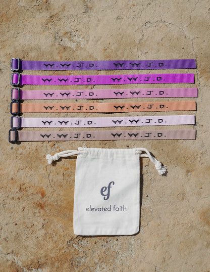 Elevated Faith WWJD Paradise Bracelet Pack