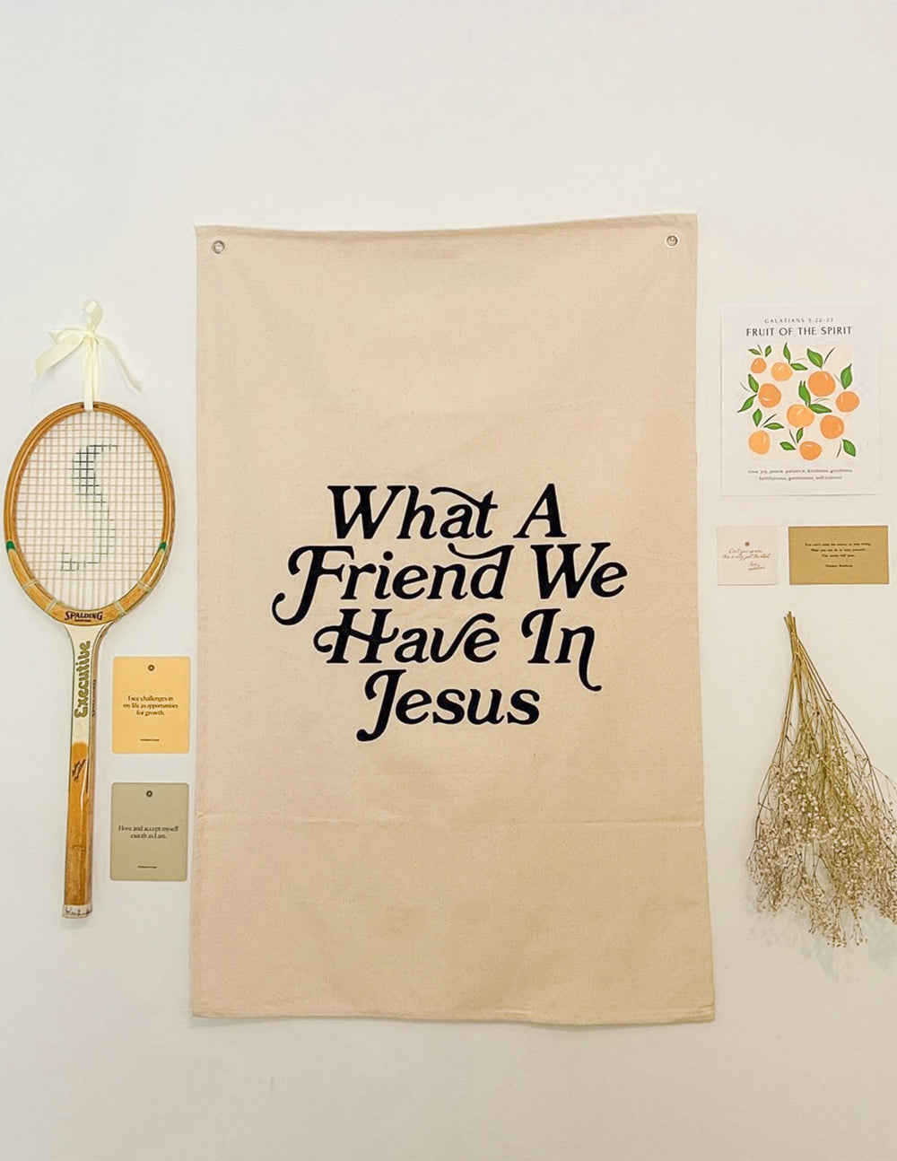 Elevated Faith What a Friend in Jesus Tapestry