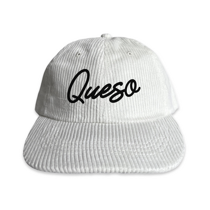 Frankie Jean Queso cursive Corduroy Cap