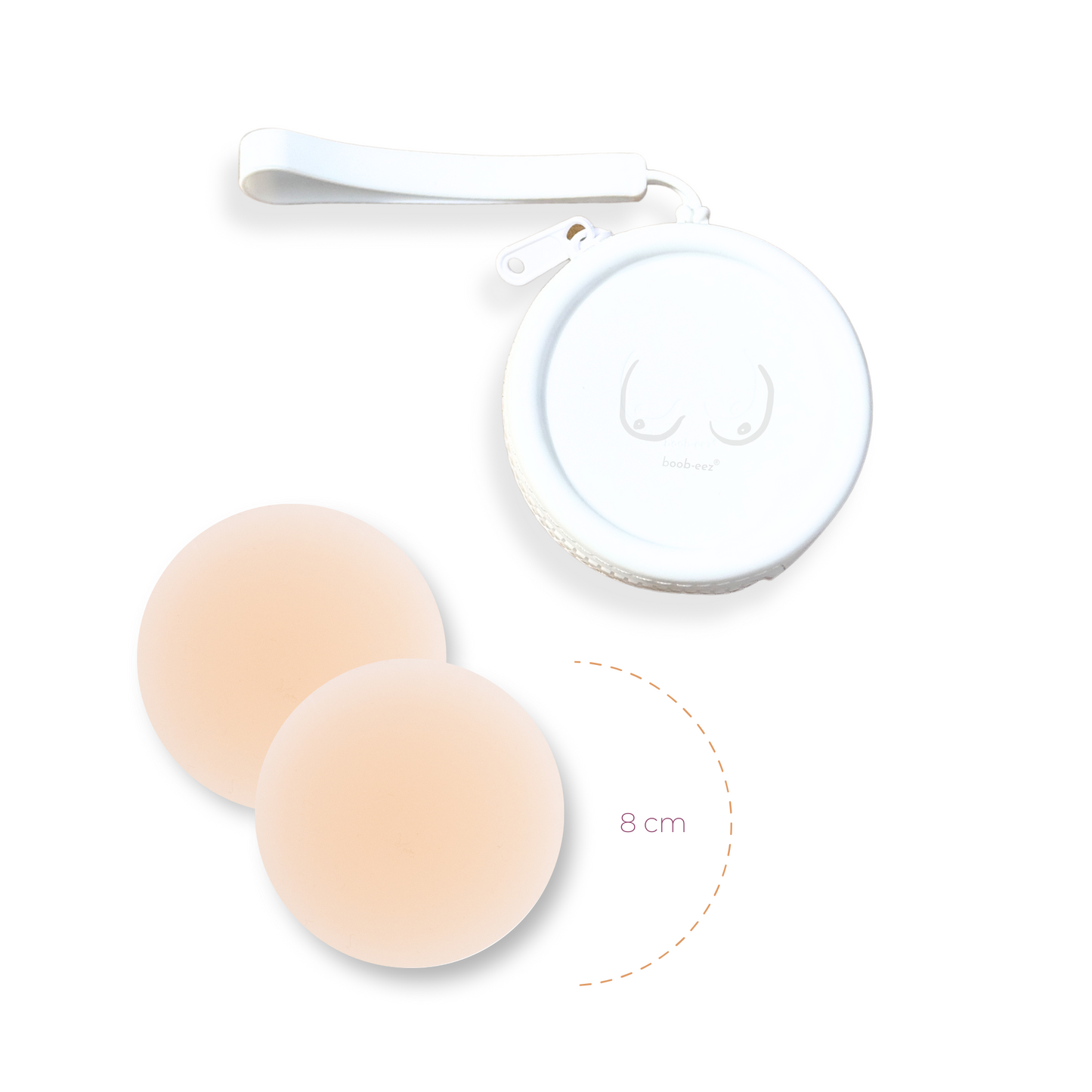 Limited Edition Deluxe Duo in White - Dark Nude