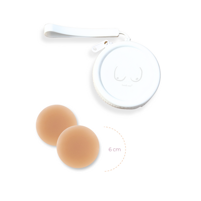 Limited Edition Deluxe Duo in White - Dark Nude