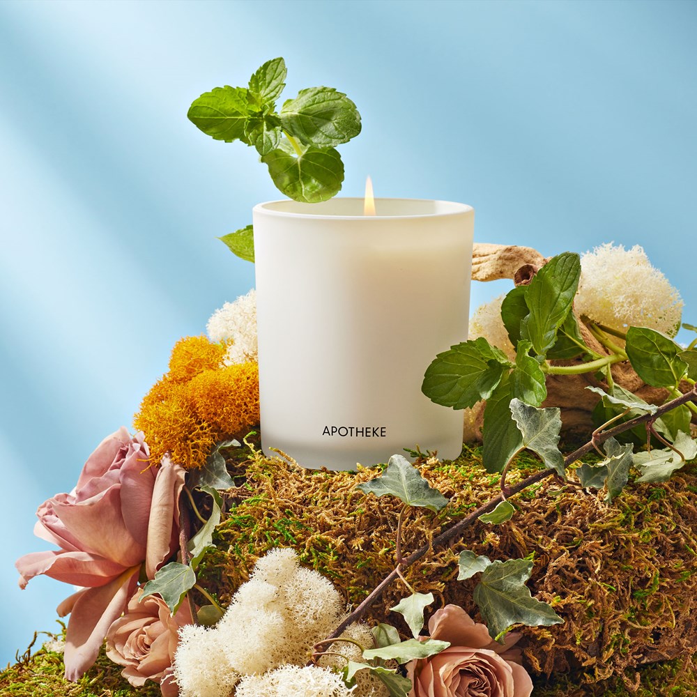 APOTHEKE Wild Mint and Ivy Classic Candle