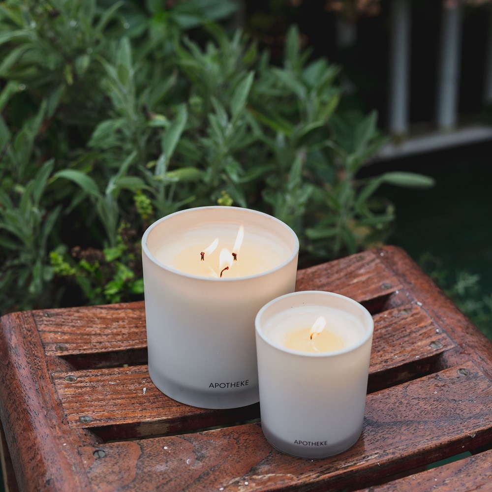 APOTHEKE Wild Mint and Ivy Classic Candle