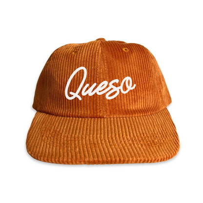 Frankie Jean Queso cursive Corduroy Cap