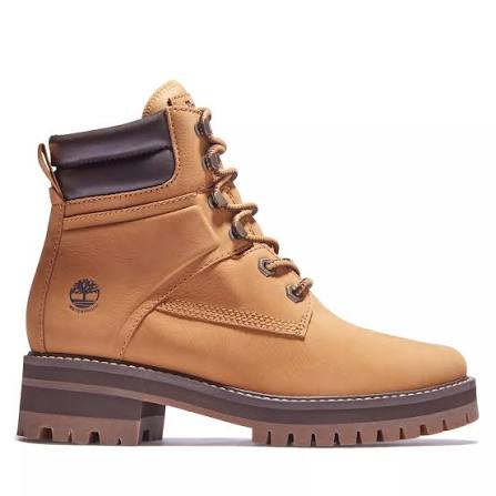 Timberland Courmayeur Valley 6-Inch Women's Boots — Wheat Nubuck