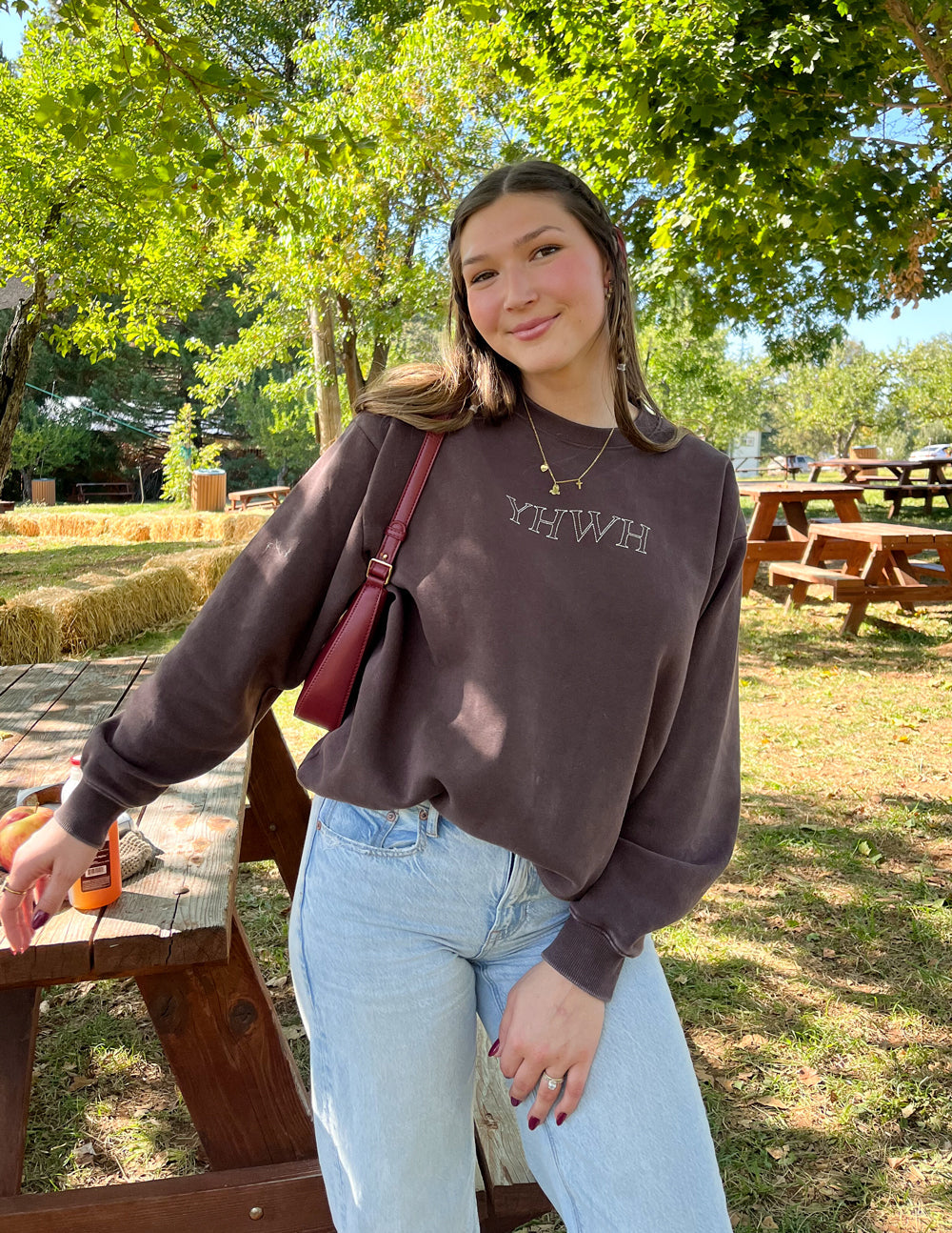 Elevated Faith YHWH Unisex Crewneck