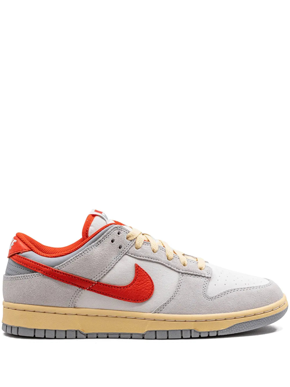 Nike Dunk Low SE '85 Athletic Department' Women's Sneakers — Sail/Picante Red