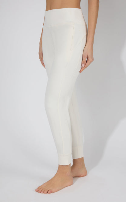 Interlock Zipper Pockets Greenwich Jogger - Our Linen Story