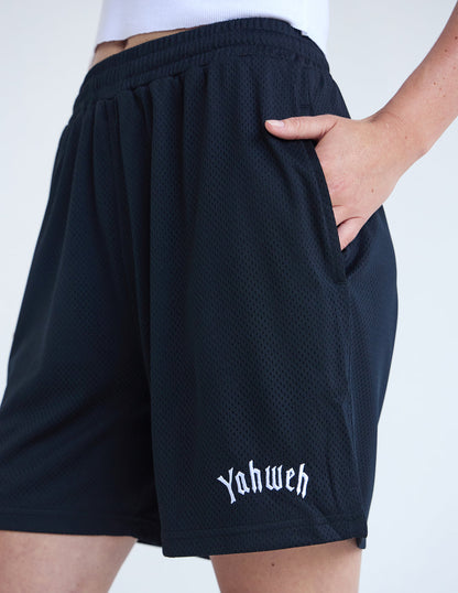 Elevated Faith Yahweh Unisex Mesh Short