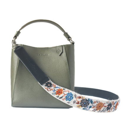 Yaya Leather Bucket Bag