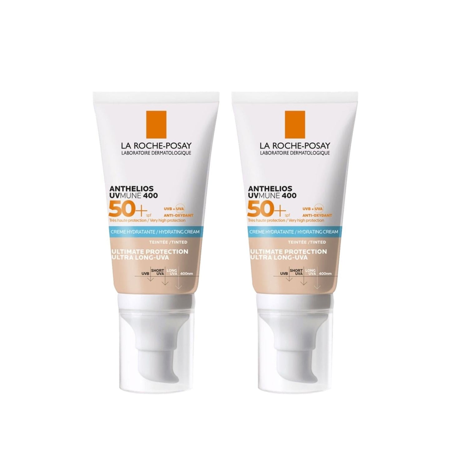 La Roche Posay Anthelios UVMune Tinted SPF 50+ Sunscreen - Moisturizing & UV Protection for Everyday Use