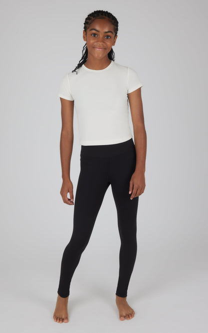 Girls 2 PK Interlock Everyday Cargo and Basic Legging