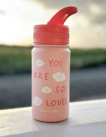 Elevated Faith You Are So Loved Kids Water Bottle