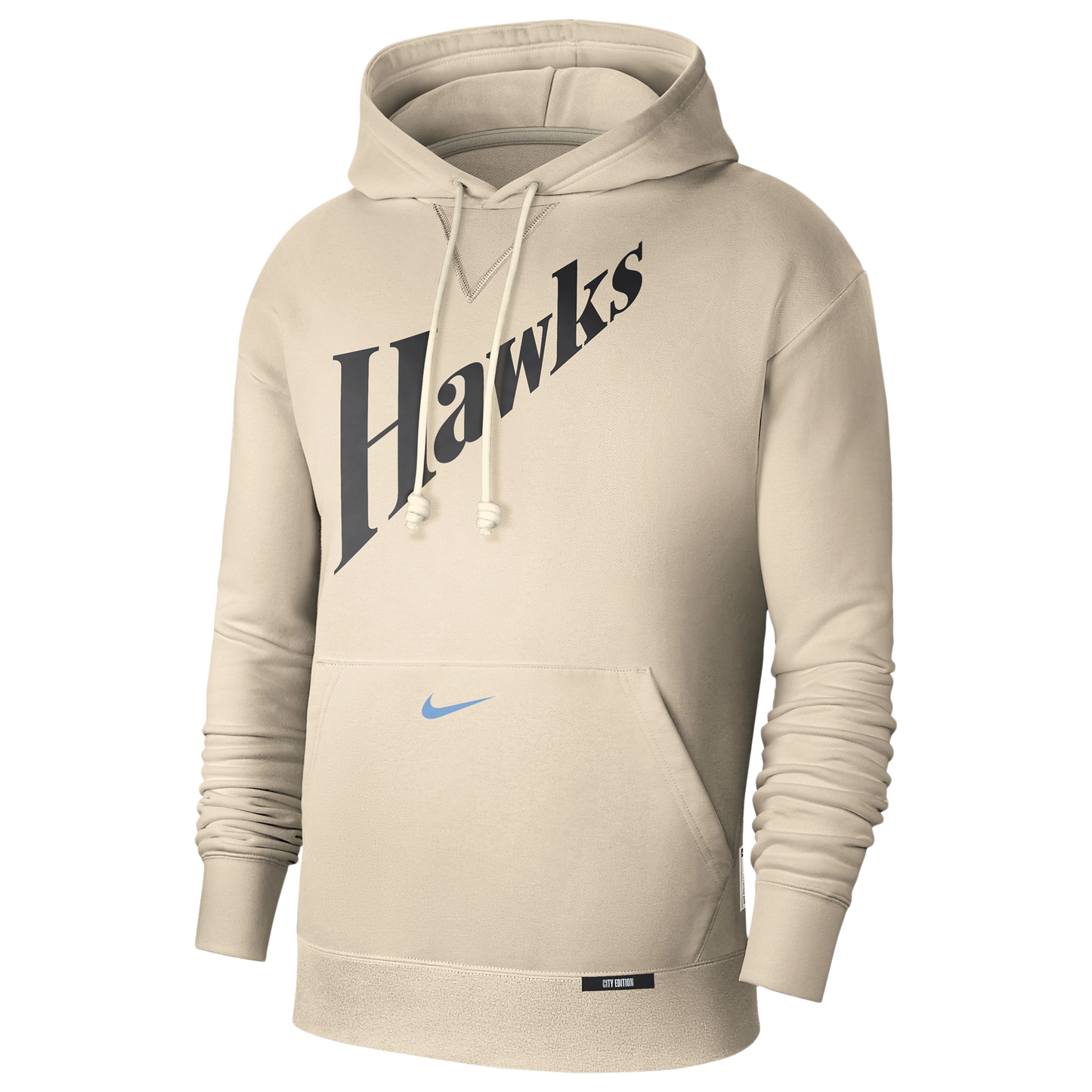 Nike Men's NBA Hawks Dri-Fit Standard Issue Hoodie Cts City Edition