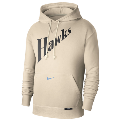 Nike Men's NBA Hawks Dri-Fit Standard Issue Hoodie Cts City Edition