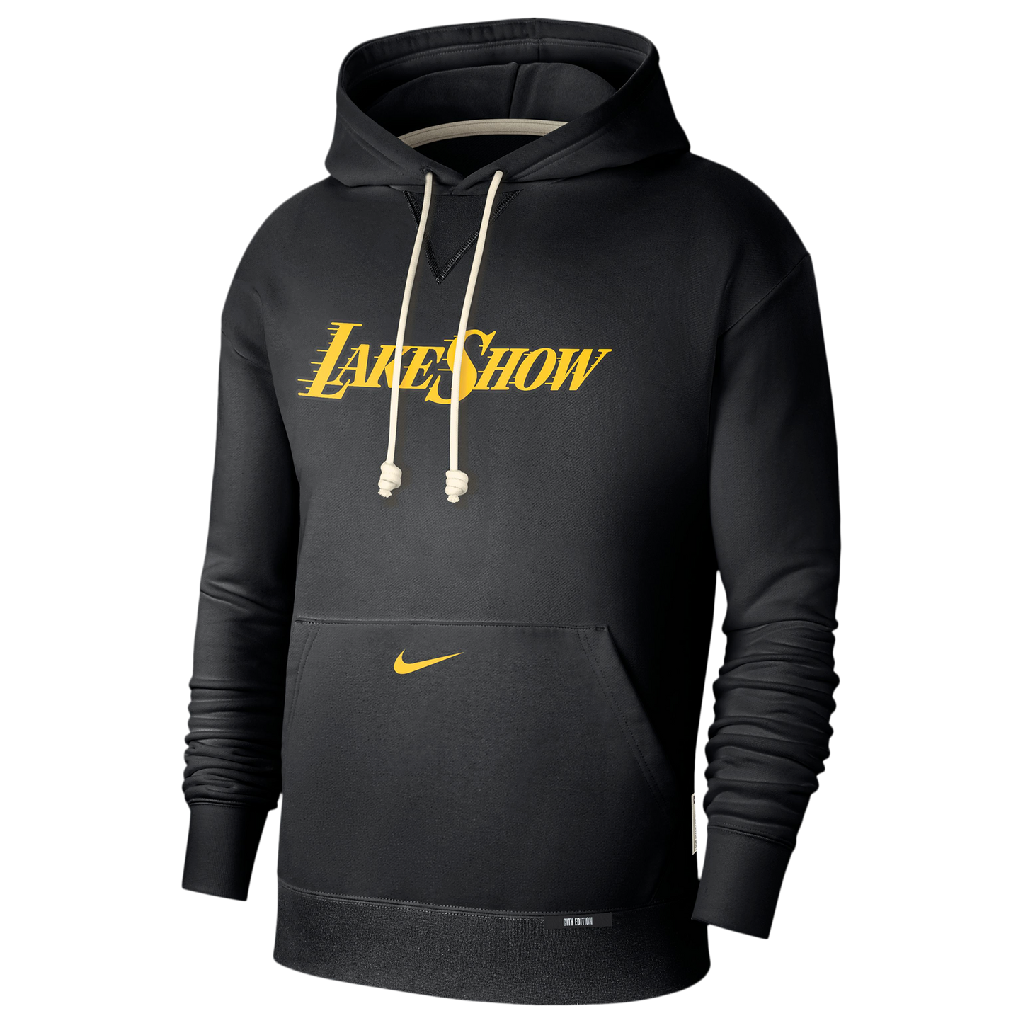 Nike Men's NBA Lakers Dri-Fit Standard Issue Hoodie Cts City Edition
