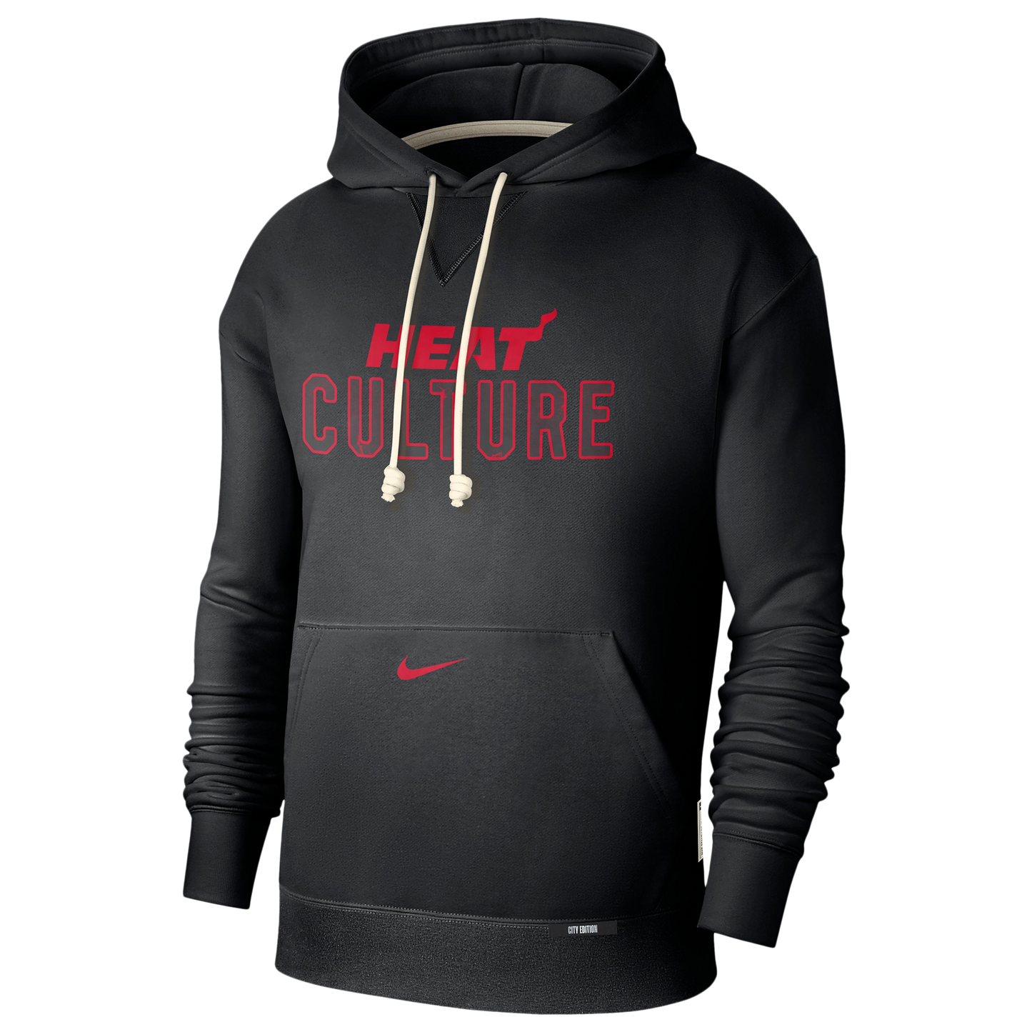 Nike Men's NBA Heat Dri-Fit Standard Issue Hoodie Cts City Edition