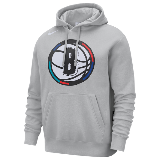 Nike Men's NBA Nets Club Pullover Hoodie City Edition