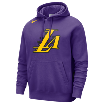 Nike Men's NBA Lakers Club Pullover Hoodie City Edition