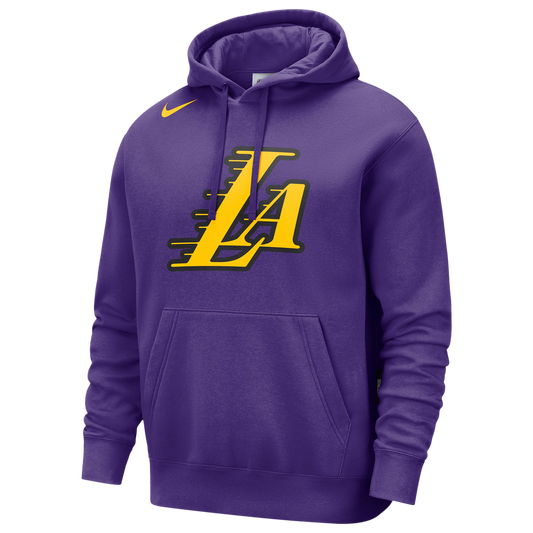Nike Men's NBA Lakers Club Pullover Hoodie City Edition