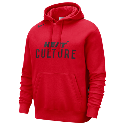 Nike Men's NBA Heat Club Pullover Hoodie City Edition