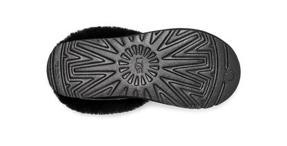UGG Tazzette Womens Platform Clogs — Black Suede