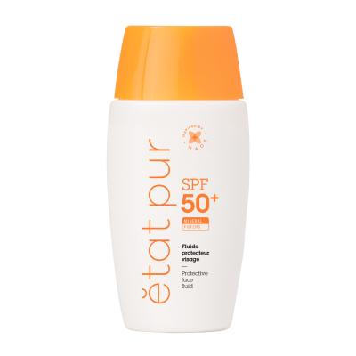 Etat Pur Mineral Fluid SPF 50+ Sunscreen for Sensitive Skin - Broad Spectrum Protection, Natural & Paraben-Free