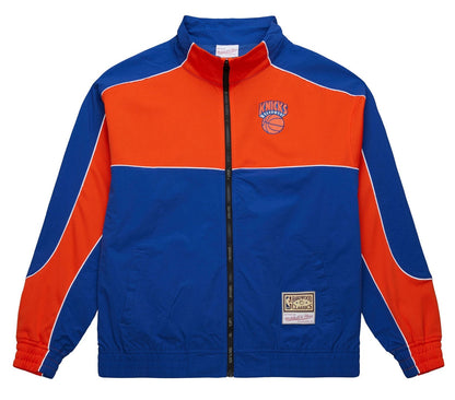 Mitchell & Ness Men's Mesh Nylon Jacket Knicks Jackets