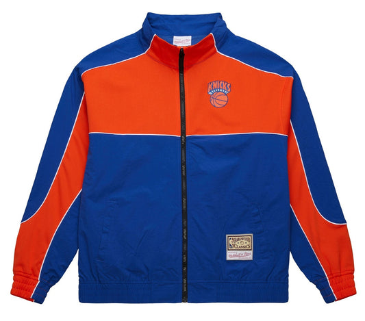 Mitchell & Ness Men's Mesh Nylon Jacket Knicks Jackets