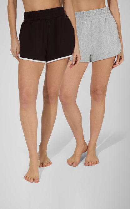 2 PK Cafe To Cardio Short - Our Cafe Story