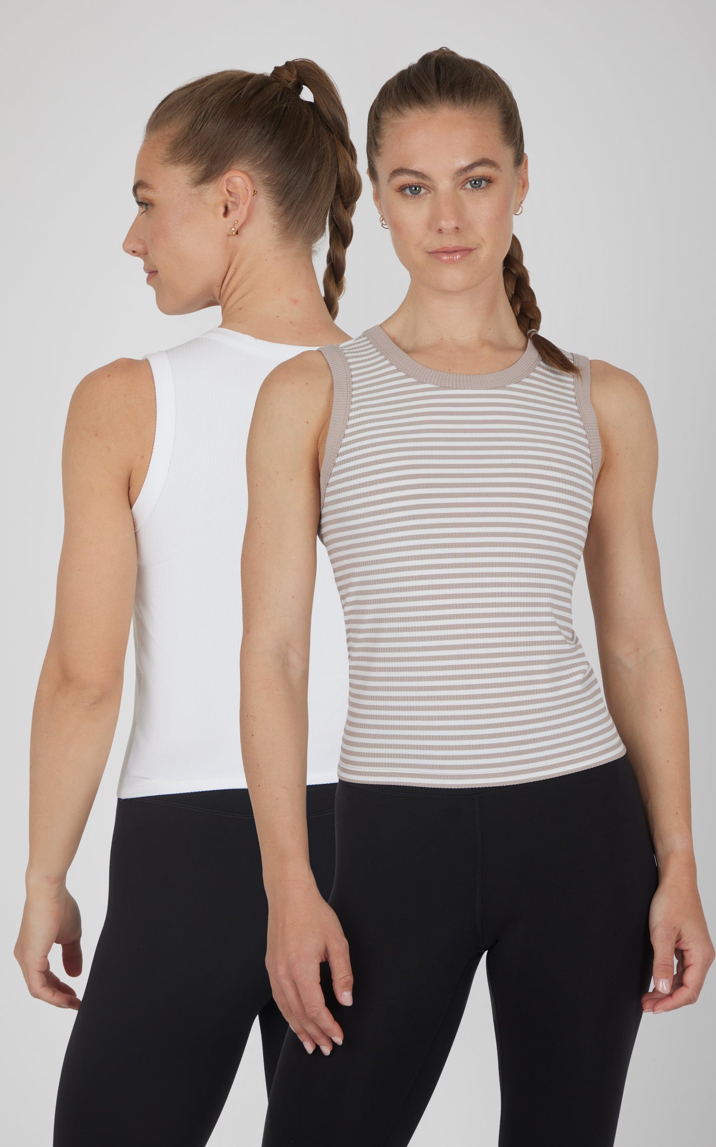 2 PK Ribbed Cambria Tank - Our Ocean Core Story