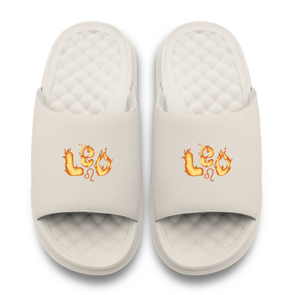 Leo Zodiac Elements Motive Slide Sandals