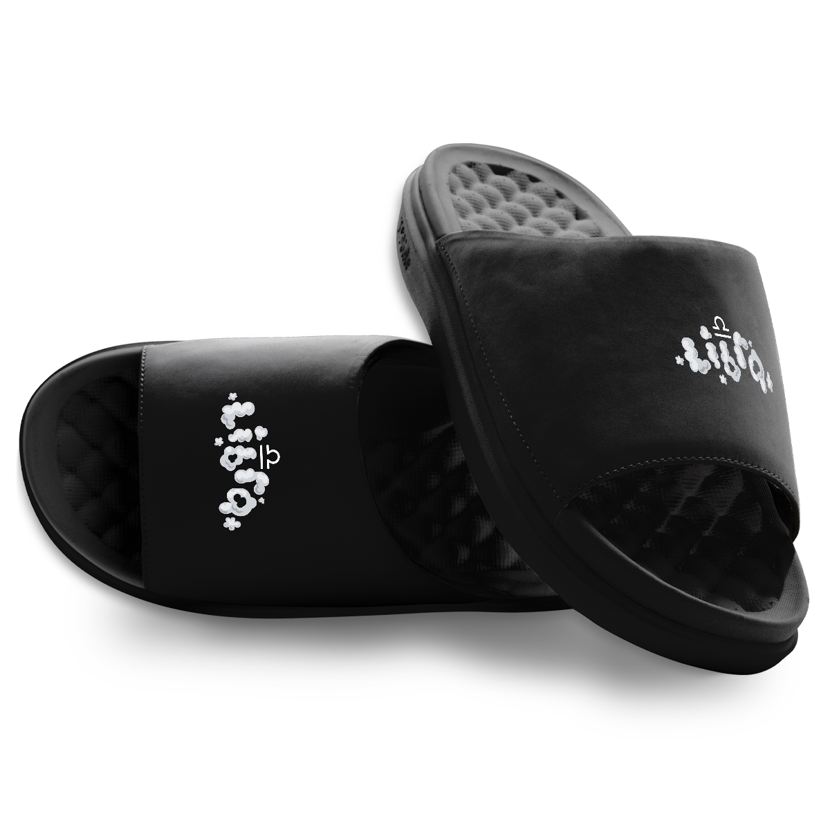 Libra Zodiac Elements Motive Slide Sandals