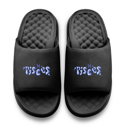 Pisces Zodiac Elements Motive Slide Sandals