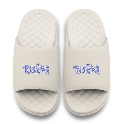 Pisces Zodiac Elements Motive Slide Sandals
