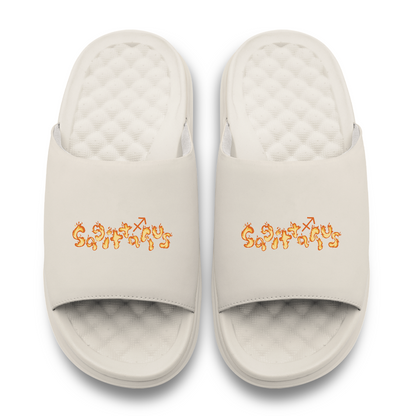 Sagittarius Zodiac Elements Motive Slide Sandals