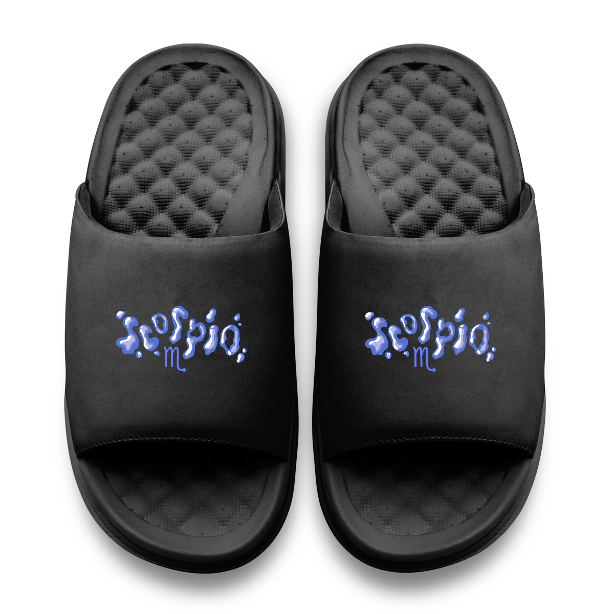 Scorpio Zodiac Elements Motive Slide Sandals