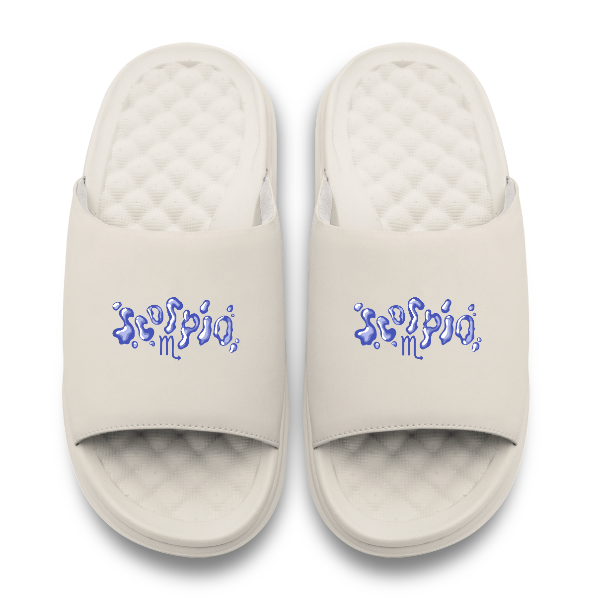 Scorpio Zodiac Elements Motive Slide Sandals