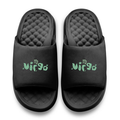 Virgo Zodiac Elements Motive Slide Sandals