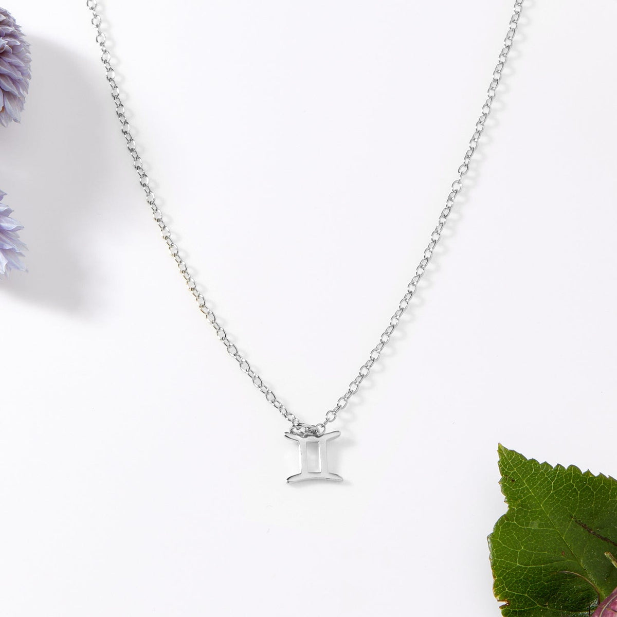 Celestial Gemini Zodiac Necklace