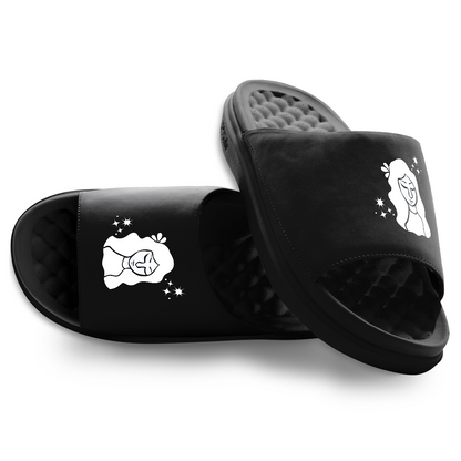 Virgo Zodiac Symbols Motive Slide Sandals